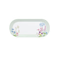 Floraison - Plat De Service Ovale - Porcelaine - Multicolore