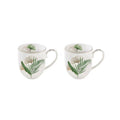 Exotique - Set De 2 Mugs - Porcelaine - Multicolore