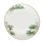 Exotique - Set De 4 Assiettes À Dessert - Porcelaine - Multicolore