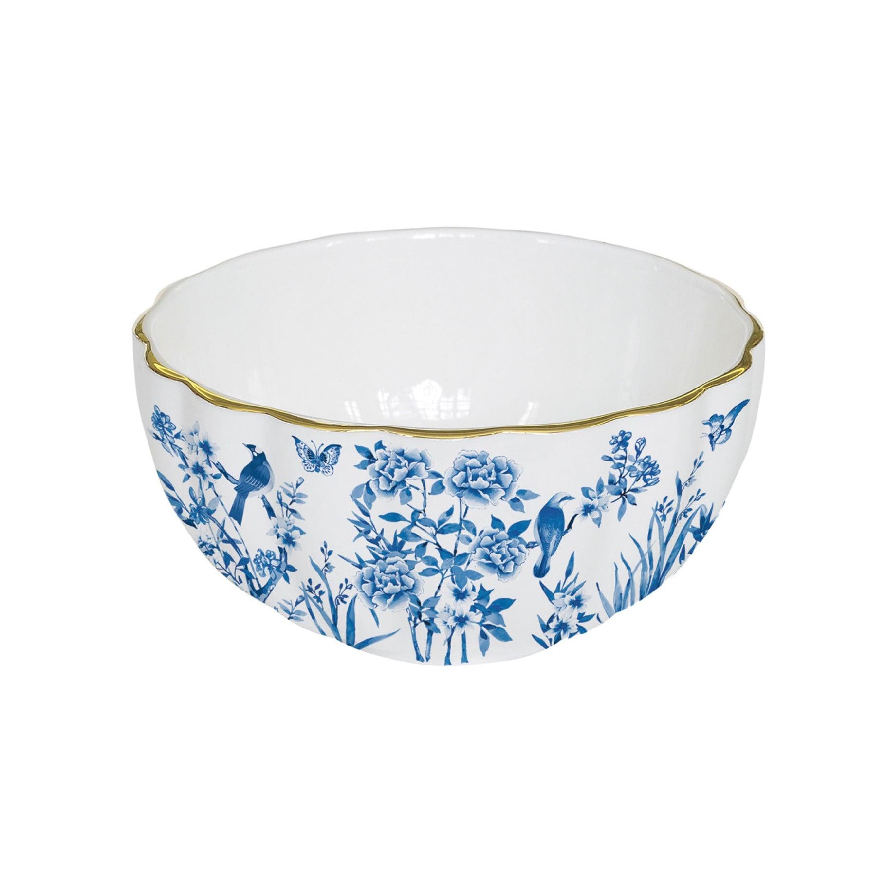 Paradise Garden - Saladier - Porcelaine - Multicolore