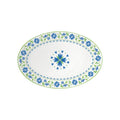 Flowers Garden - Plateau Ovale - Porcelaine - Multicolore