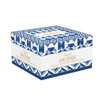 Geometric Blue - Tasse Petit-Déjeuner Avec Soucoupe - Porcelaine Fine - Multicolore