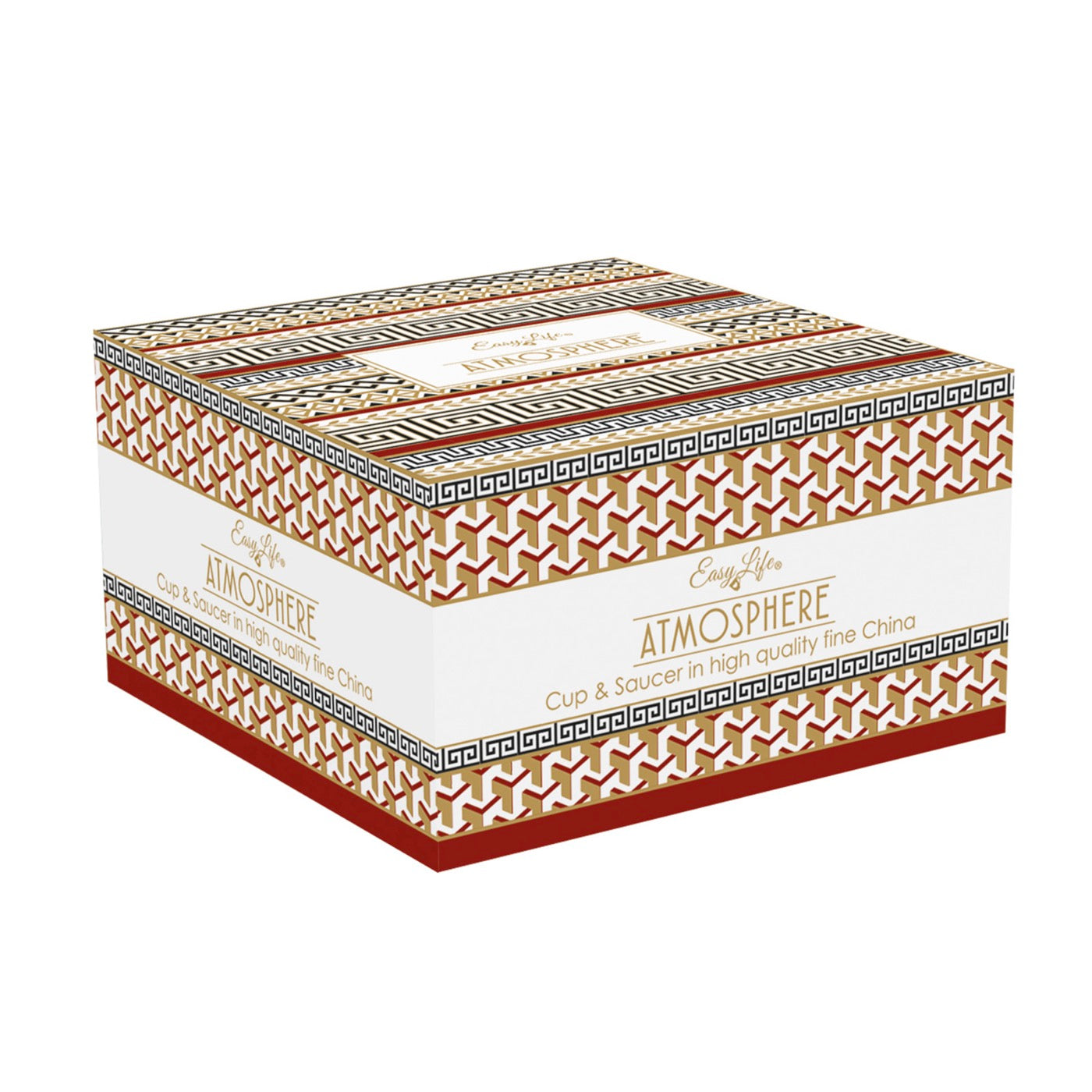 Neoclassic - Tasse Petit-Déjeuner Avec Soucoupe - Porcelaine Fine - Multicolore