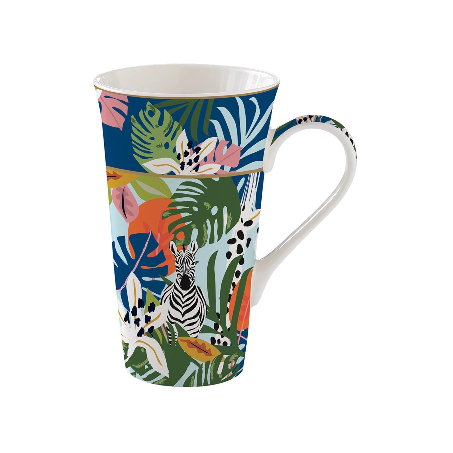 Tropical Vibes - Mug - Porcelaine Fine - Multicolore