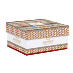 Neoclassic - Théière Avec Infuseur Métal Et 2 Tasses - Porcelaine - Multicolore