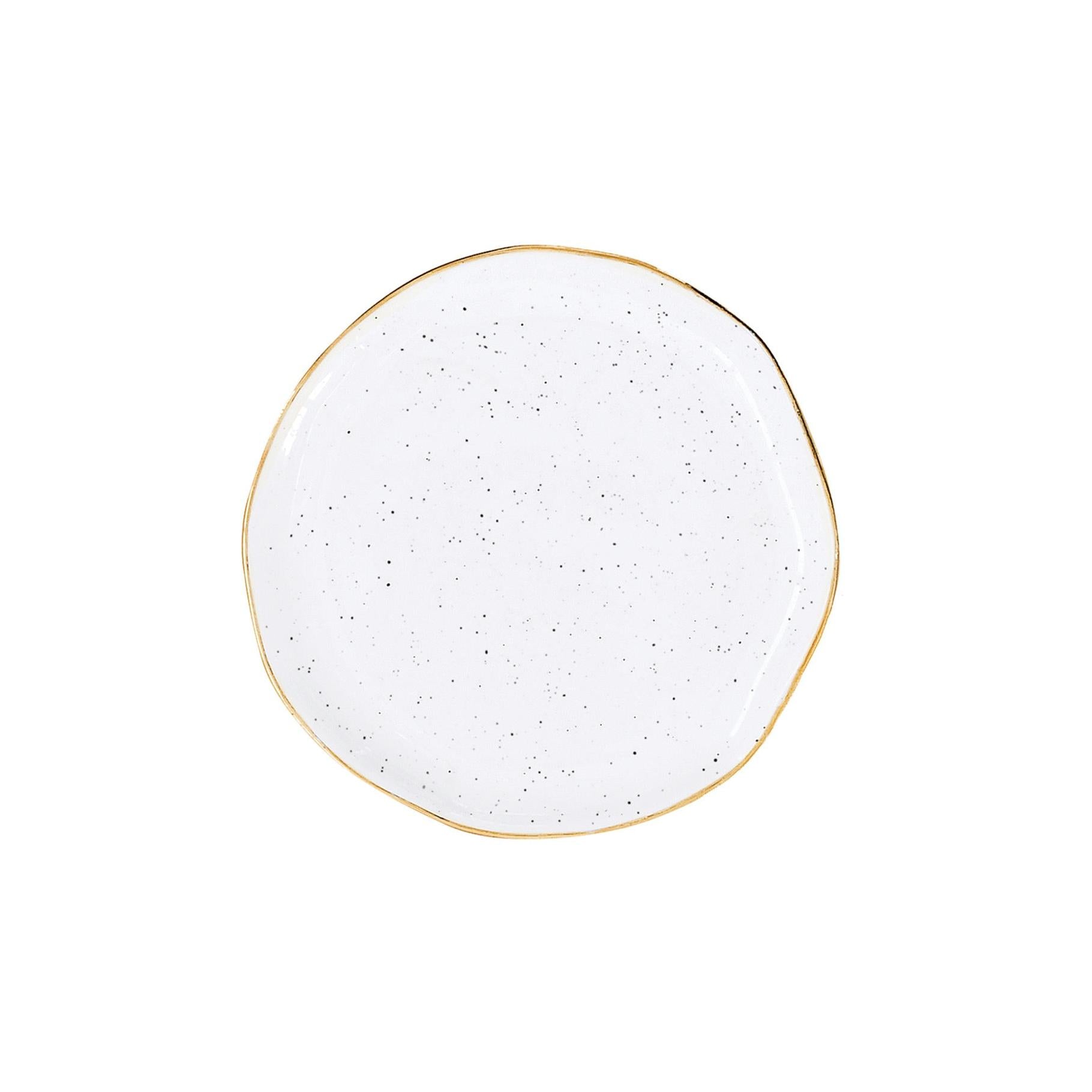 Artesanal - Set De 6 Assiettes - Porcelaine - Blanc