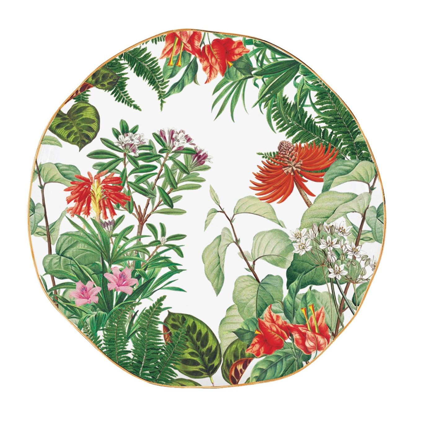 Exotica - Set De 6 Assiettes À Dessert - Porcelaine - Multicolore