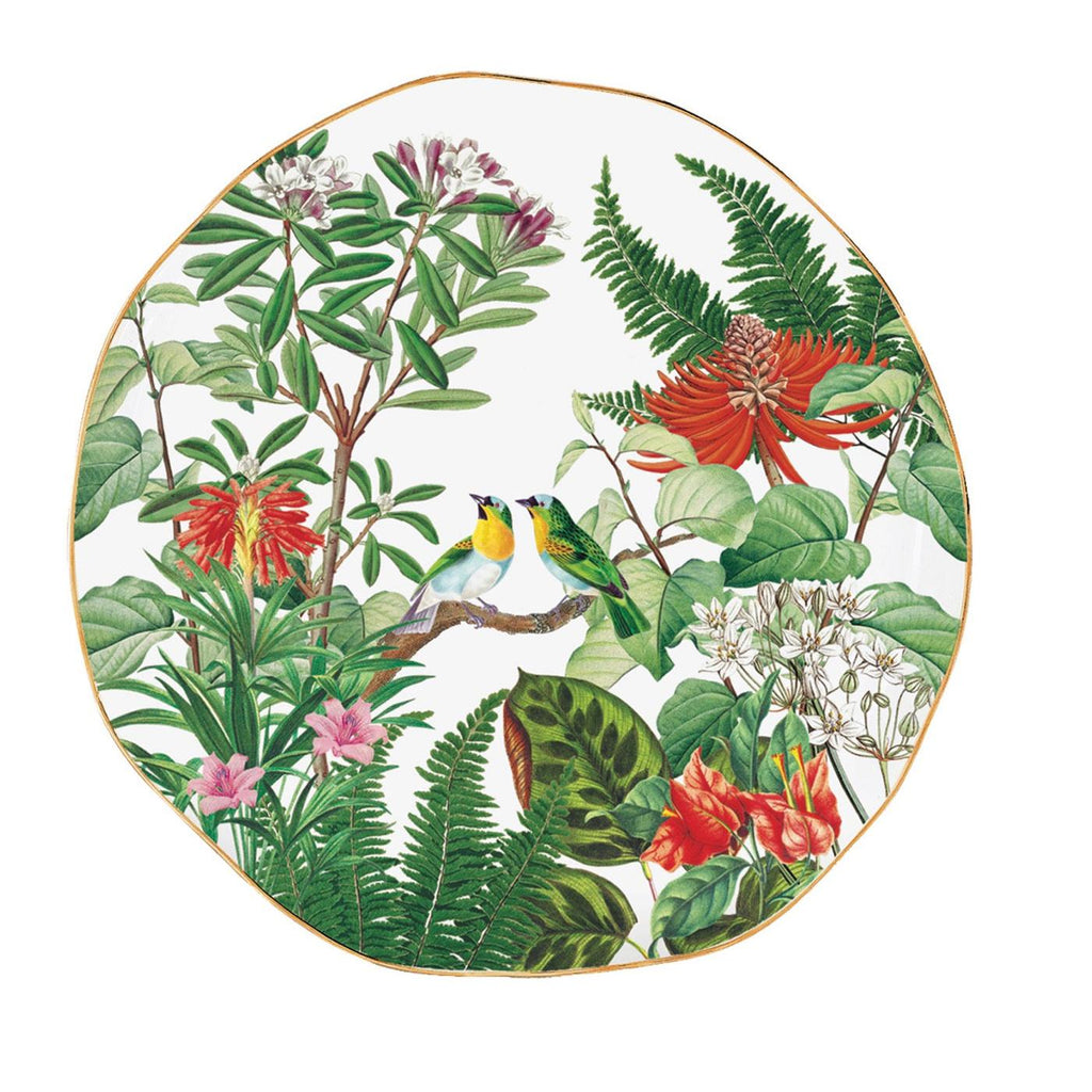 Exotica - Set De 6 Assiettes - Porcelaine - Multicolore