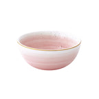Artesanal - Set De 6 Bols - Porcelaine - Rose