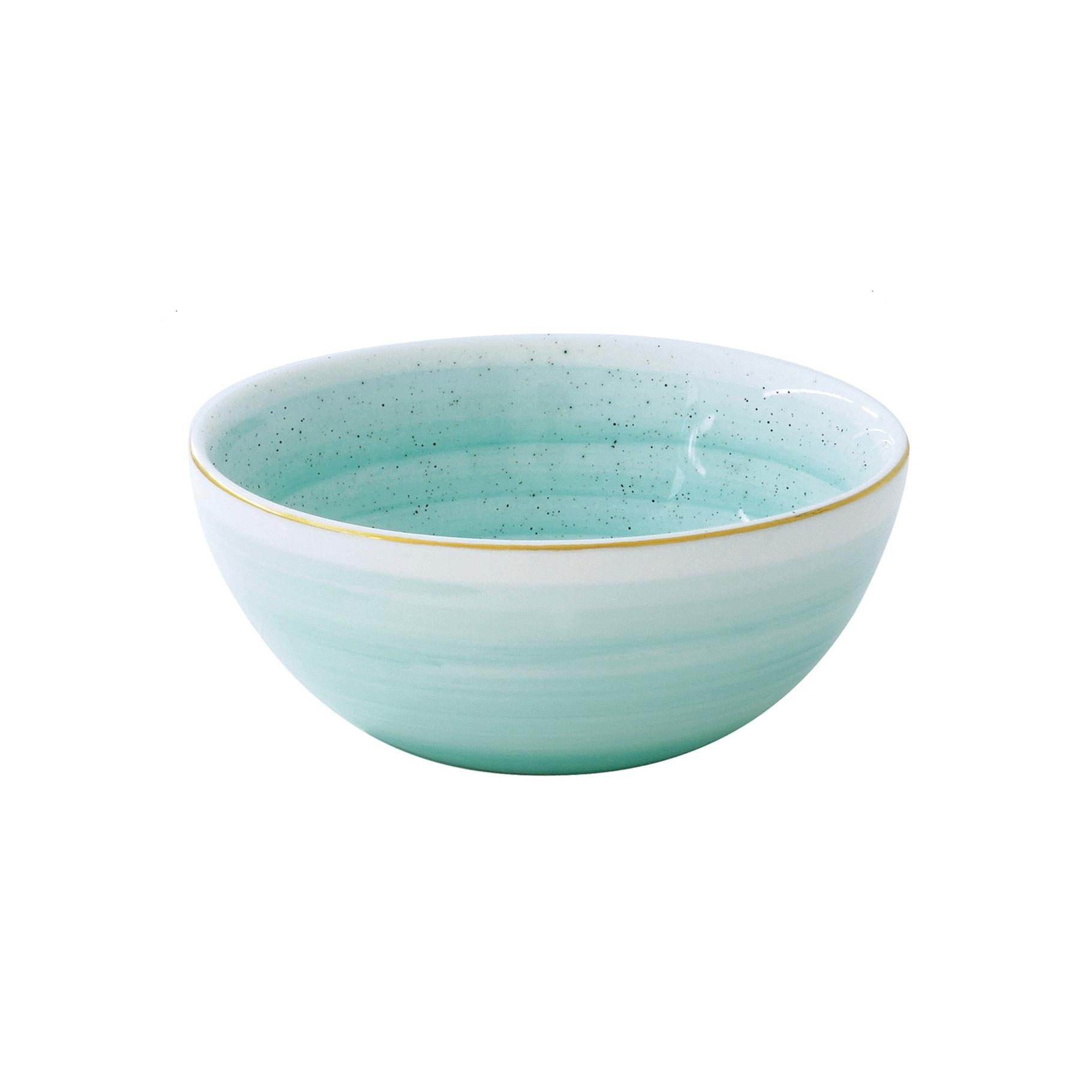 Artesanal - Set De 4 Bols - Porcelaine - Vert