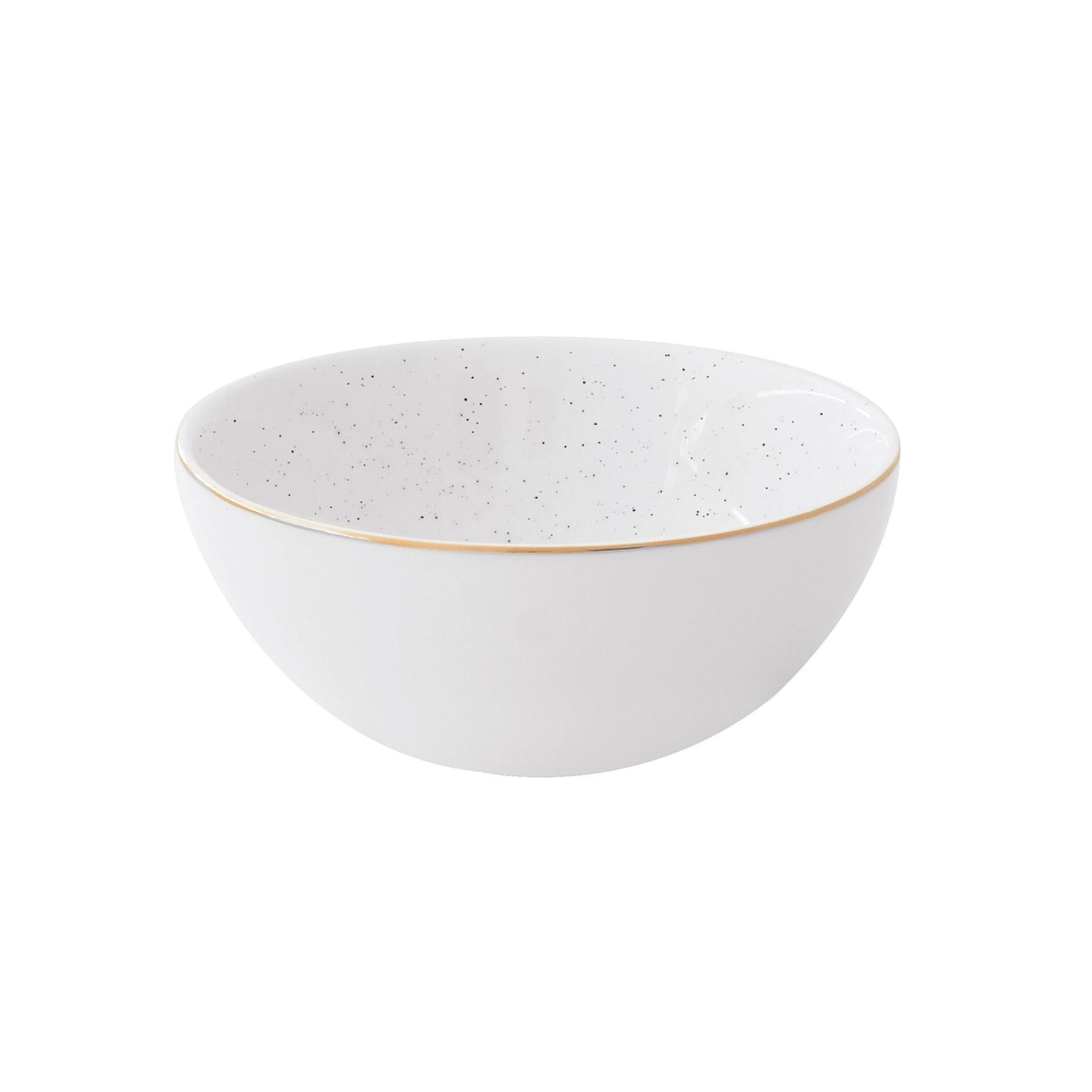Artesanal - Set De 4 Bols - Porcelaine - Blac