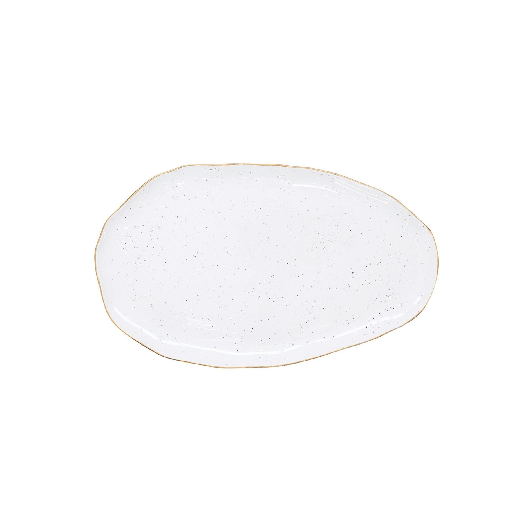 Artesanal - Plat De Service - Porcelaine - Blanc