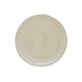 Abitare - Set De 6 Assiettes À Dessert - Porcelaine - Gris Clair