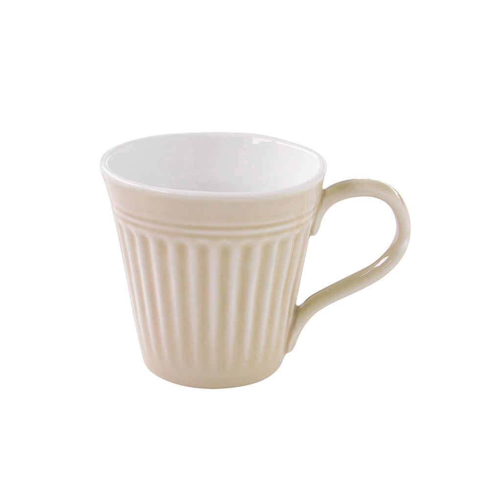 Abitare - Set De 6 Mugs - Porcelaine - Beige