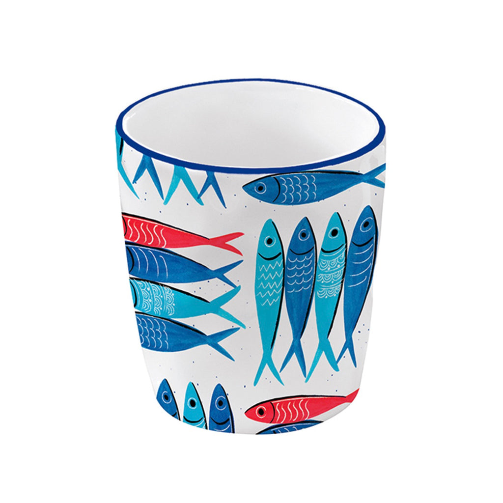 Sardine's Party - Set De 4 Tasses À Café Assorties - Porcelaine - Multicolore