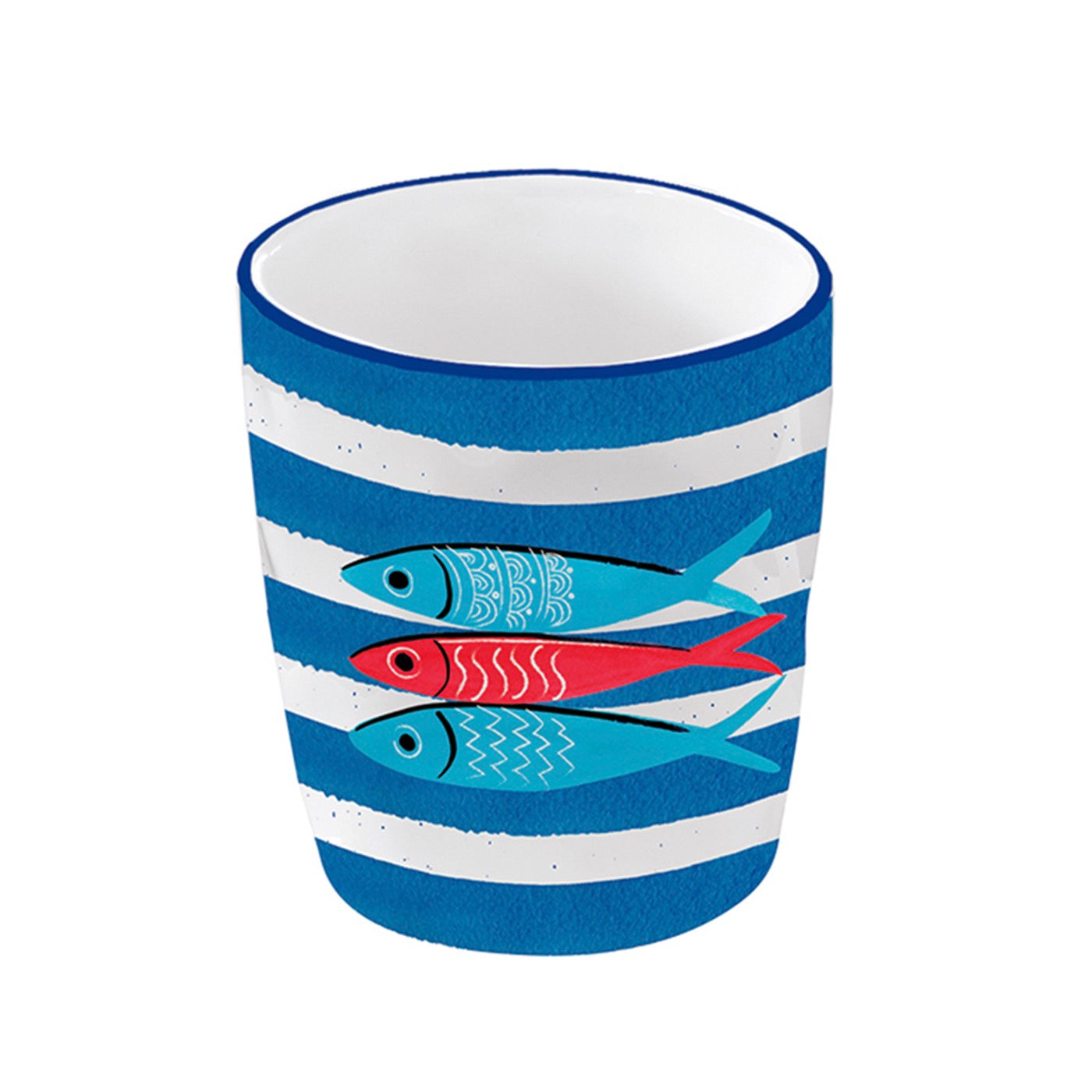 Sardine's Party - Set De 4 Tasses À Café Assorties - Porcelaine - Multicolore