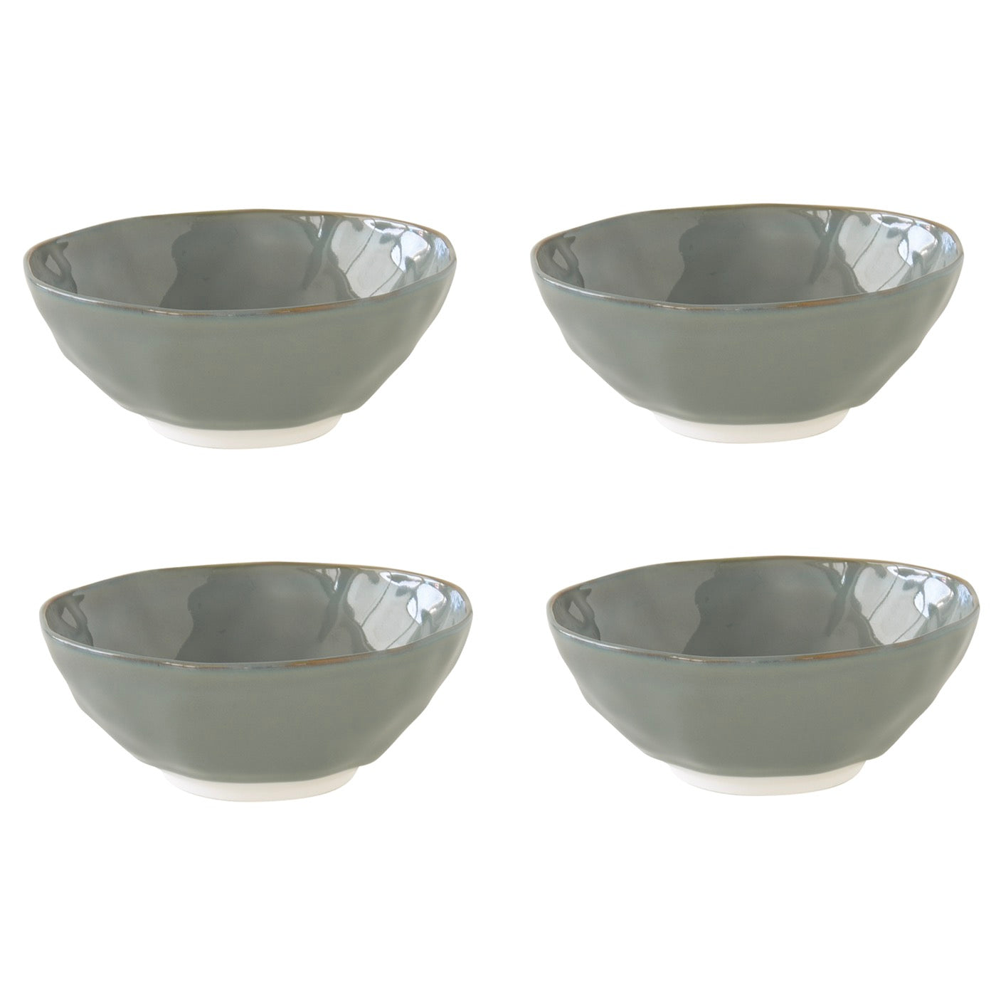 Interiors - Set De 4 Bols - Porcelaine - Céladon