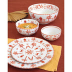 Exotic Vibes - Plat De Service Ovale - Porcelaine - Multicolore