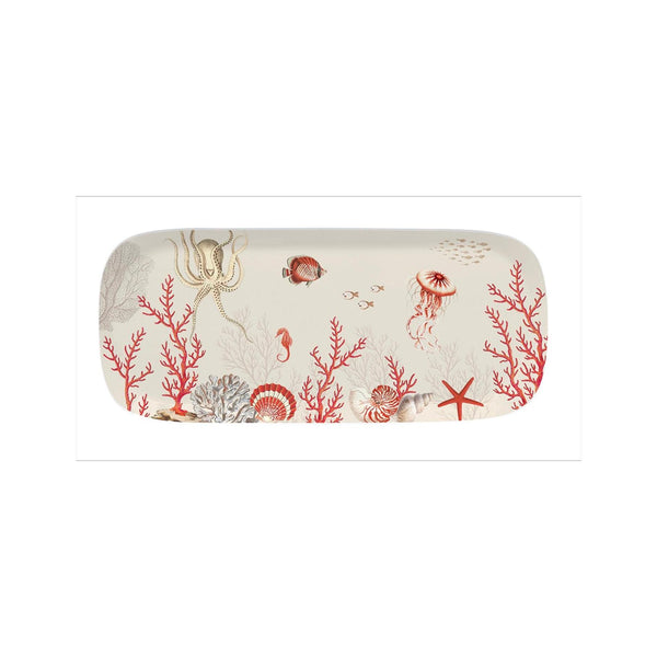 Coral Reef - Plat De Service Ovale - Porcelaine - Multicolore