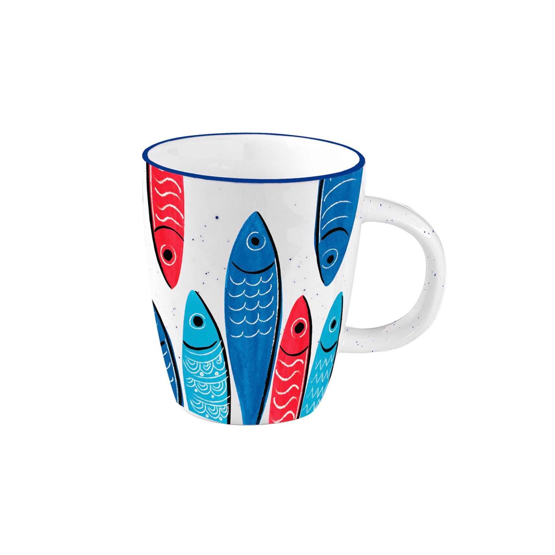 Sardine's Party - Mug - Porcelaine - Multicolore