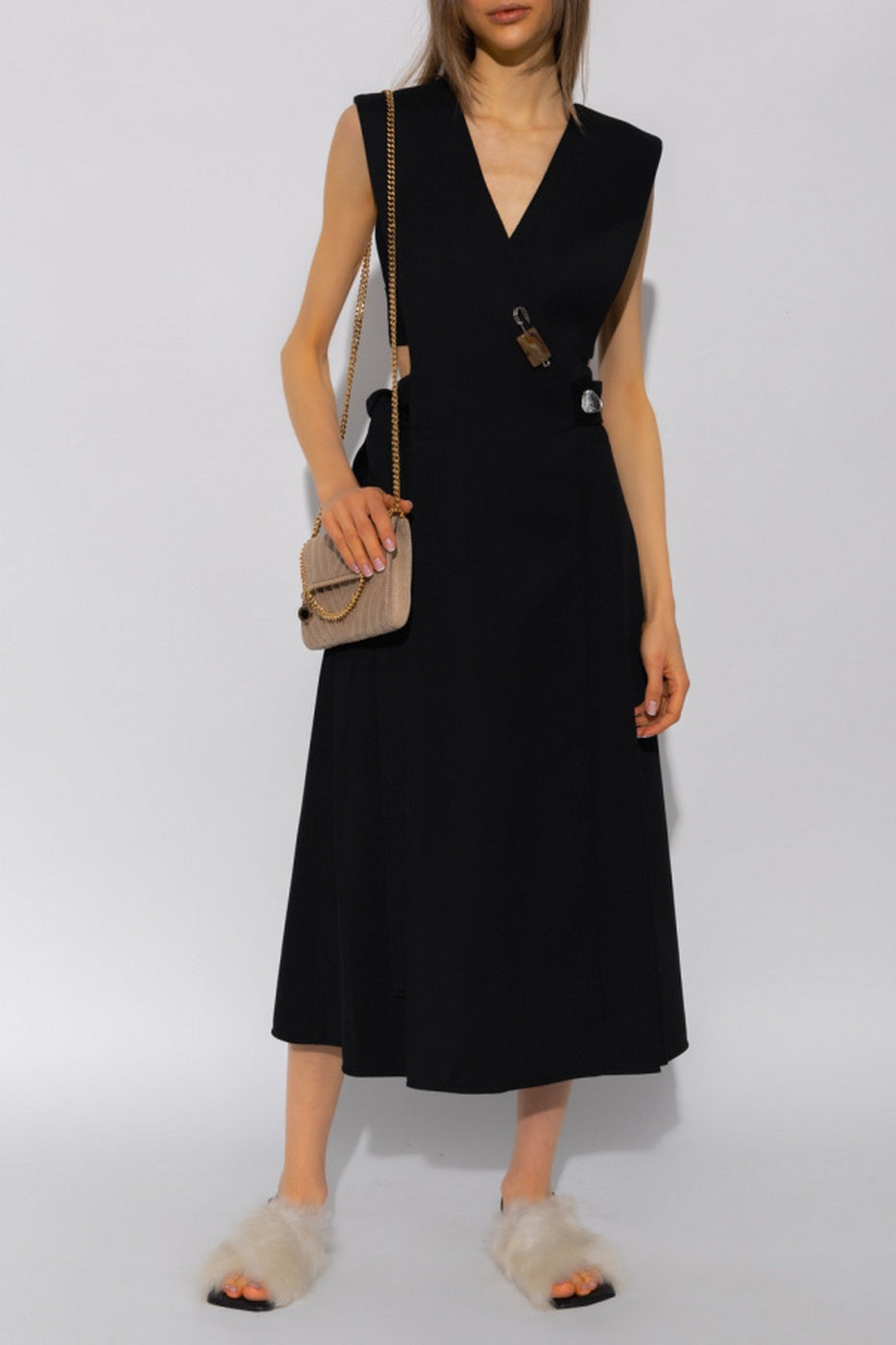 Proenza Schouler - Wool Twill Pinafore Dress - Black - Women's