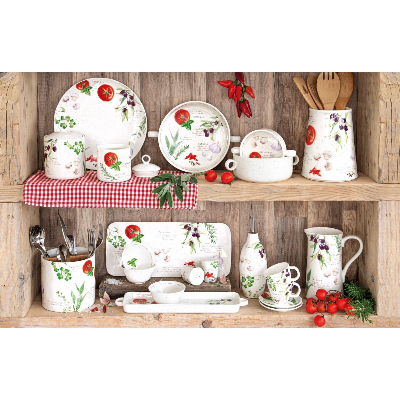 Home & Kitchen - Pichet - Porcelaine - Multicolore