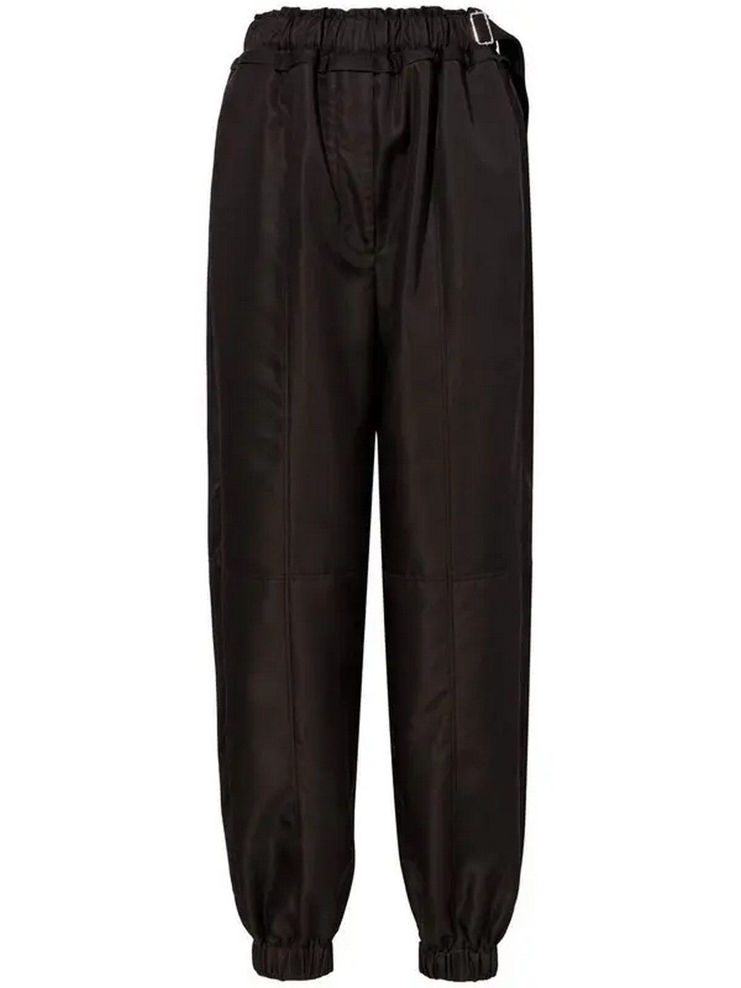 Proenza Schouler - Silk Nylon Taffeta Pull On Pant - Black - Femme