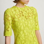 Proenza Schouler - Lace Dress - Citron - Femme