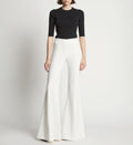 Proenza Schouler - Viscose Suiting Pants - Off White - Femme