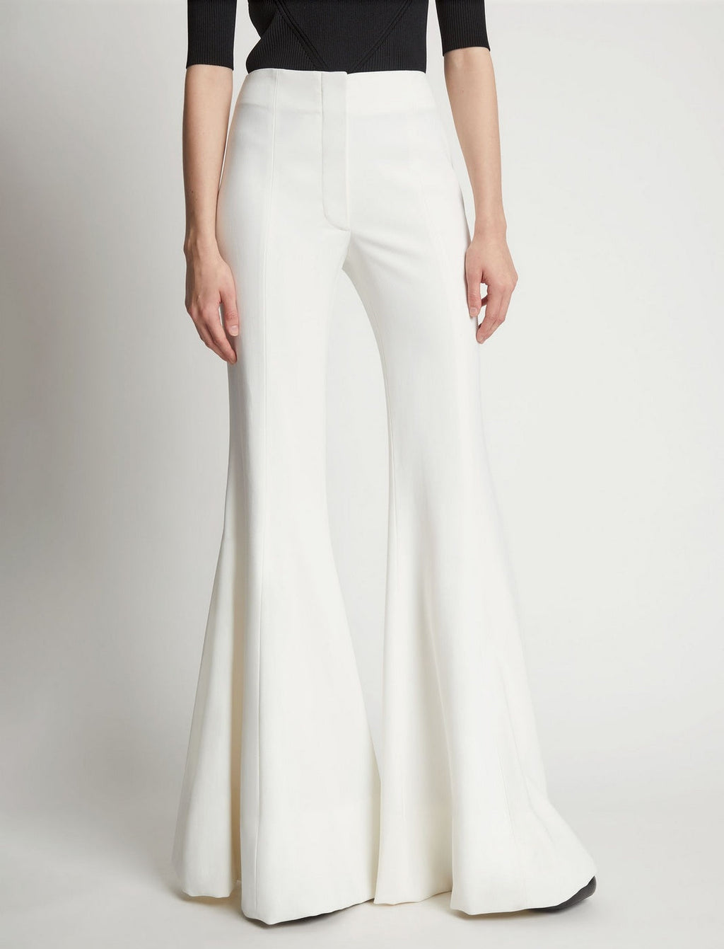 Proenza Schouler - Viscose Suiting Pants - Off White - Femme