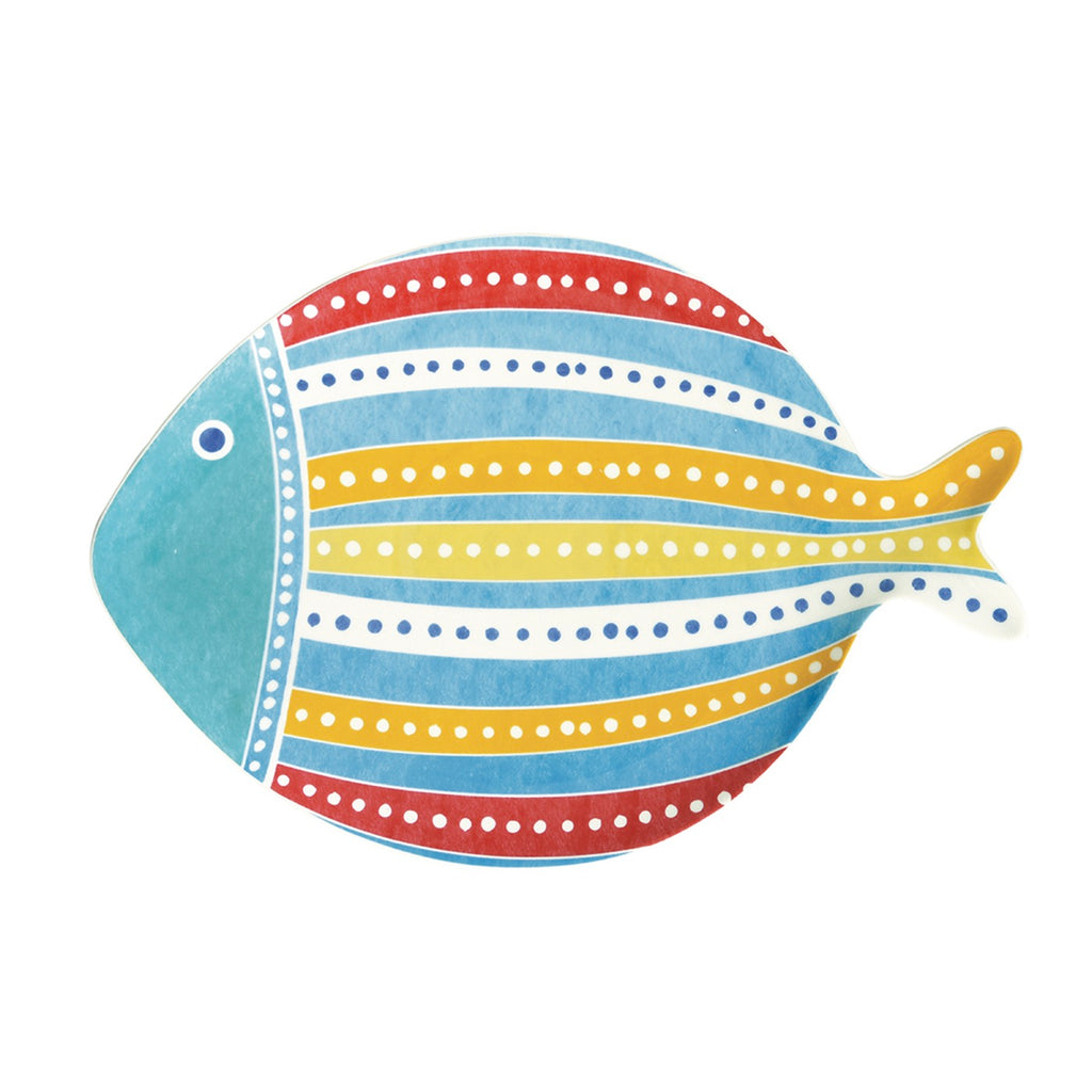 Sea Friends - Set De 4 Assiettes Version 2 - Porcelaine - Multicolore