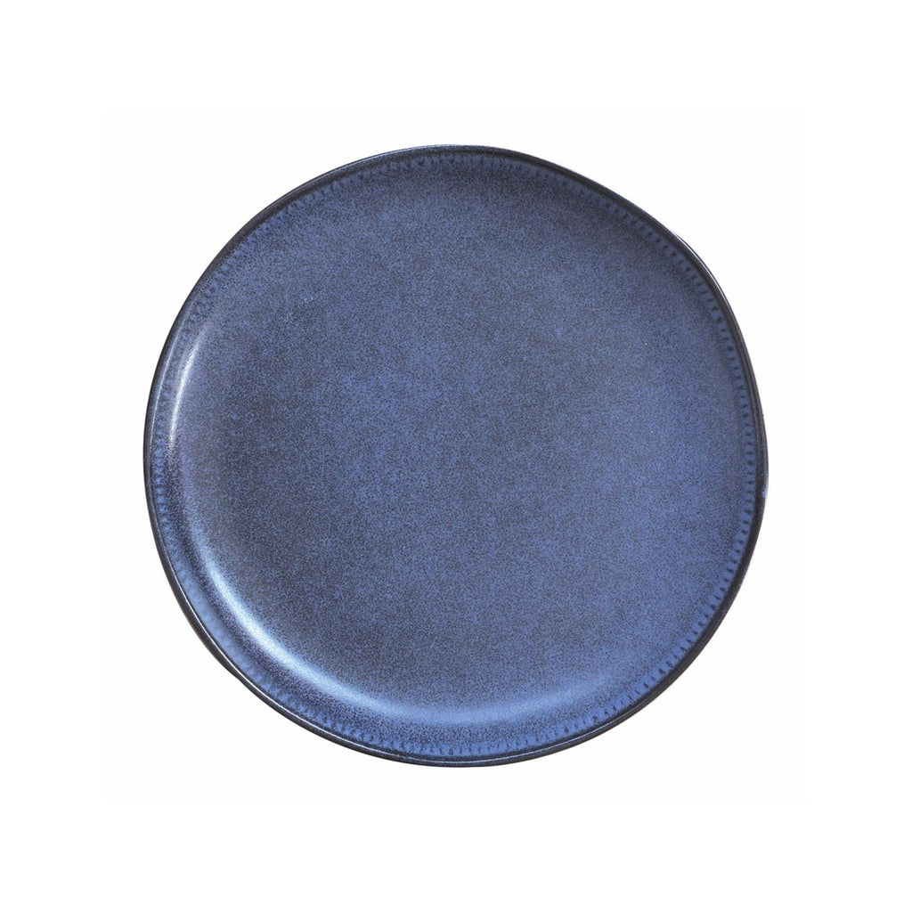 Blue Maison - Set of 6 Dessert Plates - Stoneware - Blue