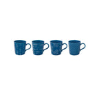 Sea Life - Set De 4 Mugs - Porcelaine - Multicolore