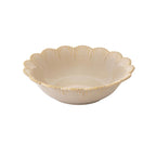 Fleuri - Set Of 6 Deep Plates - Porcelain - Beige