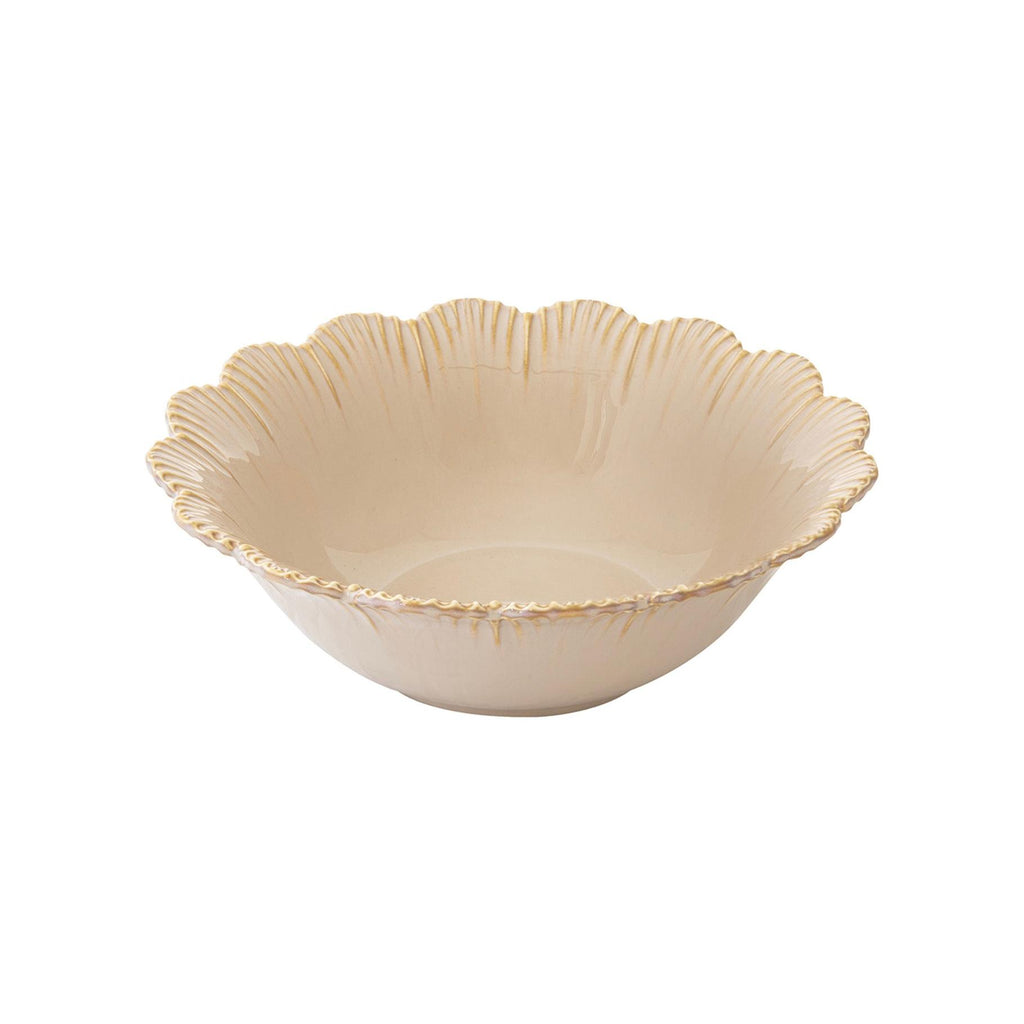 Fleuri - Set De 2 Saladiers - Porcelaine - Beige