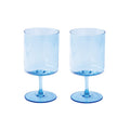 Rainbow - Set De 2 Vasos - Vidrio - Azul