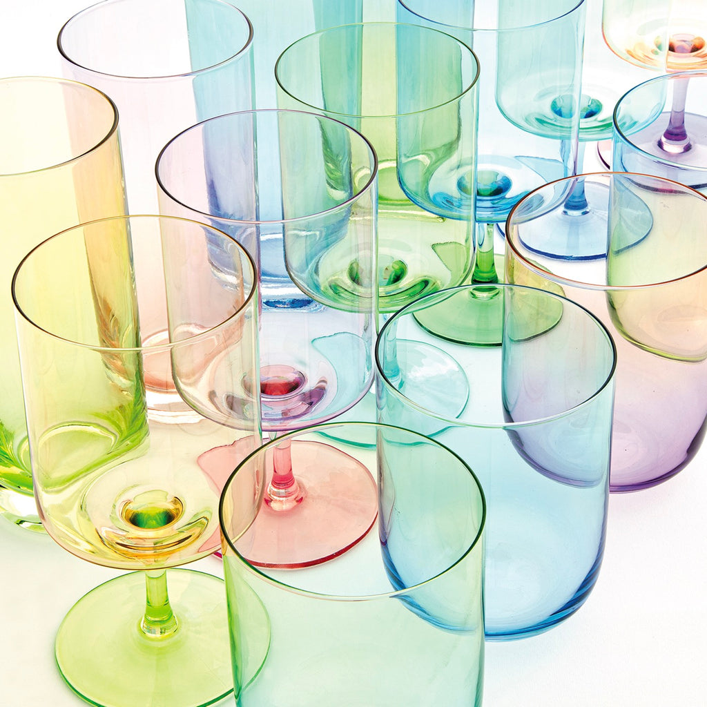 Rainbow - Set De 2 Vasos - Vidrio - Azul
