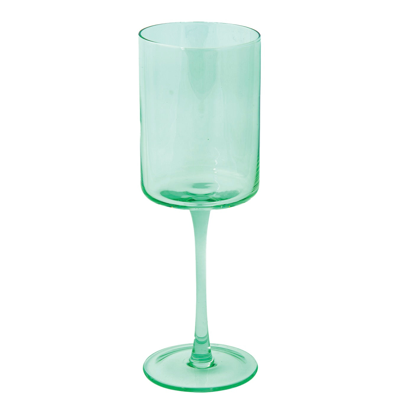 Rainbow - Set of 2 Wine Glasses - Glass - Green