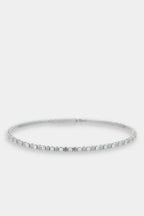 Brazalete flexible "Catherine" D0.50/21 - Oro blanco 375/1000