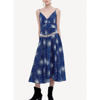 Robe Tissée - Étoile Filante Marine