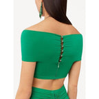 Knitted Top - Emerald
