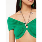 Knitted Top - Emerald