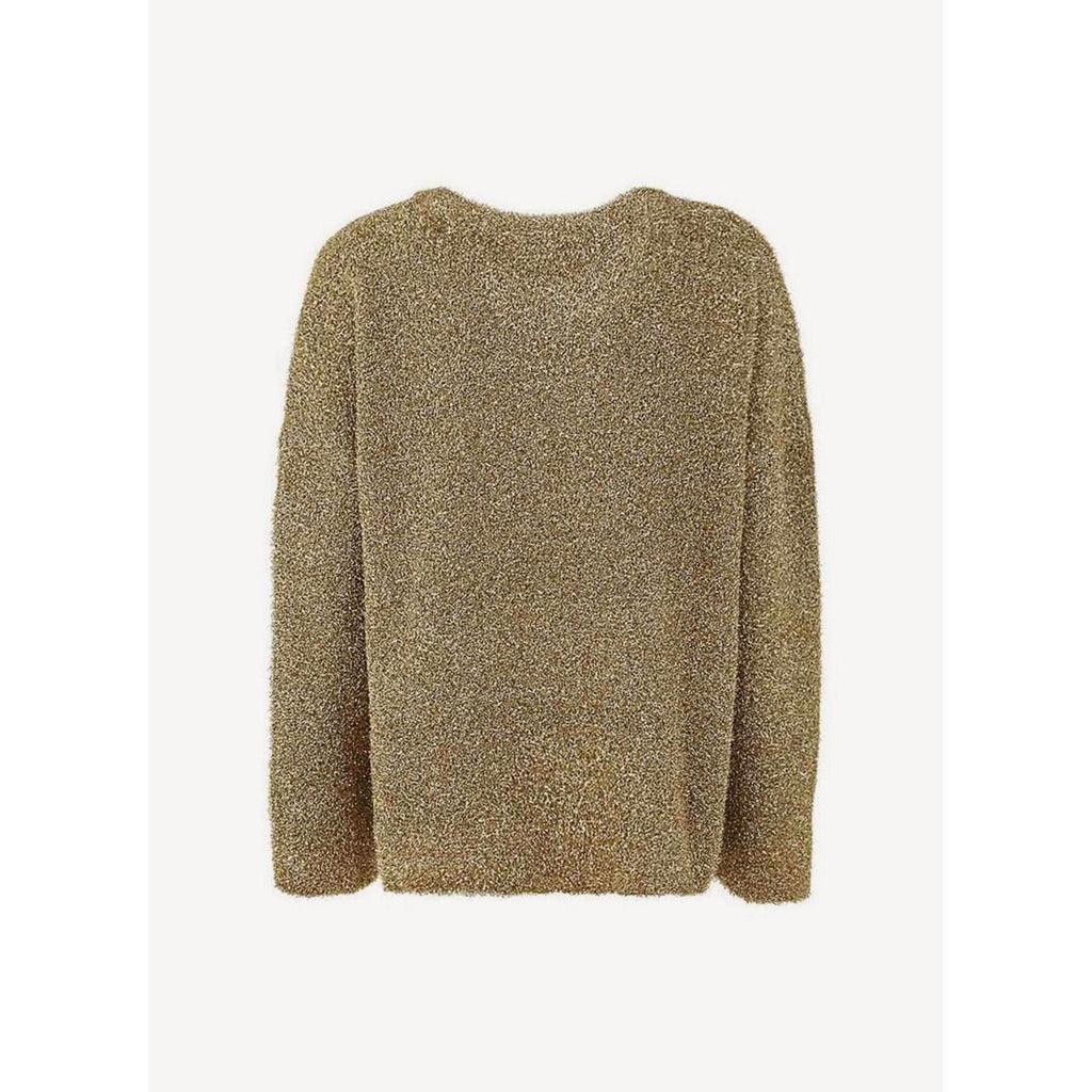 Jersey de punto - Dorado - Mujer