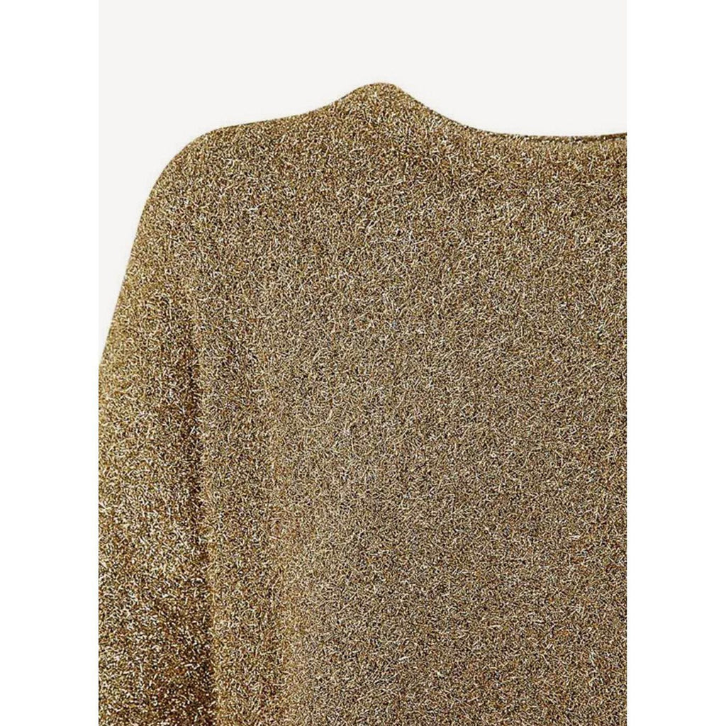 Jersey de punto - Dorado - Mujer