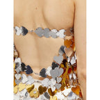 Top Tissé - Argent Et Or - Femme