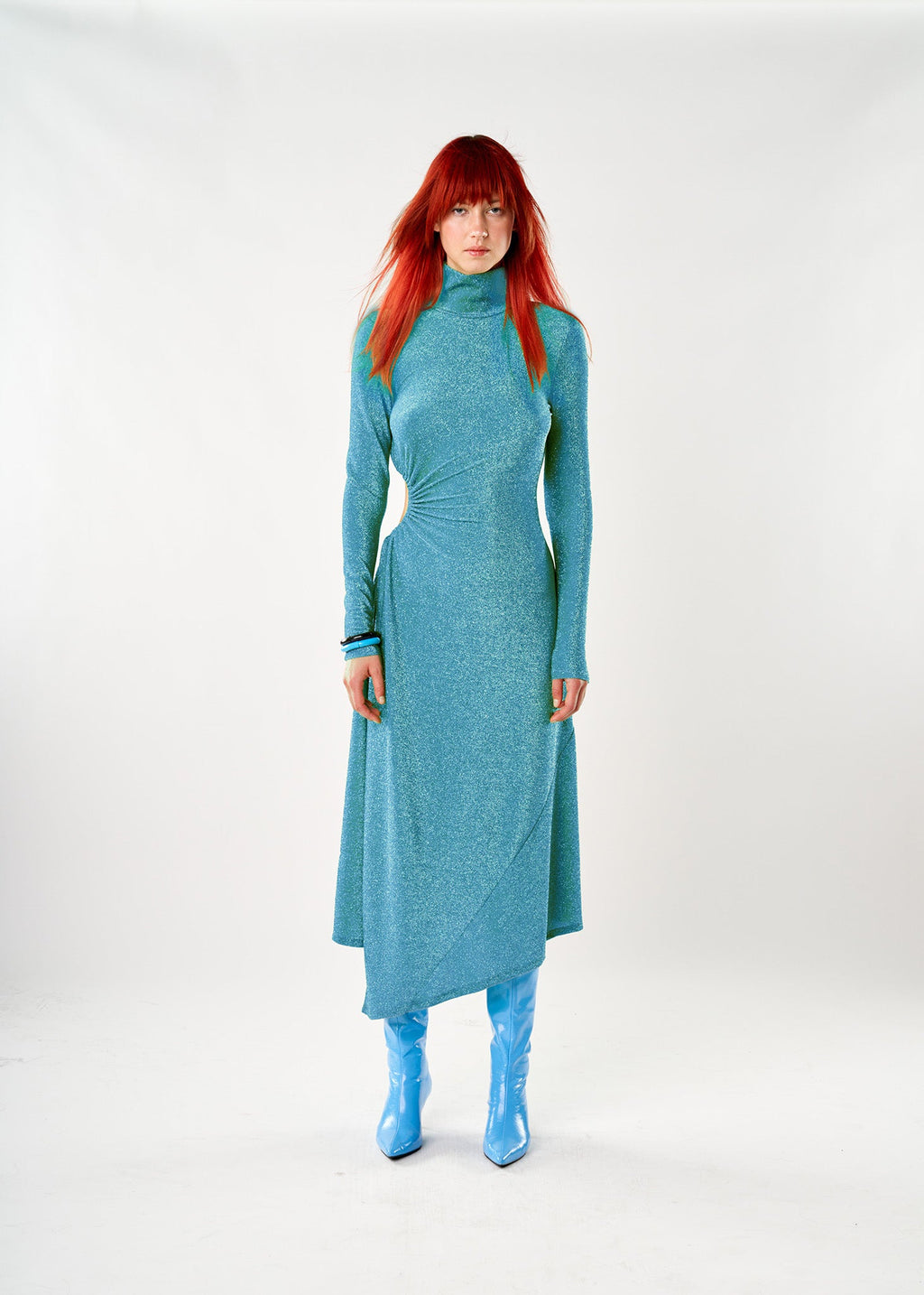 Robe Raja Bleu