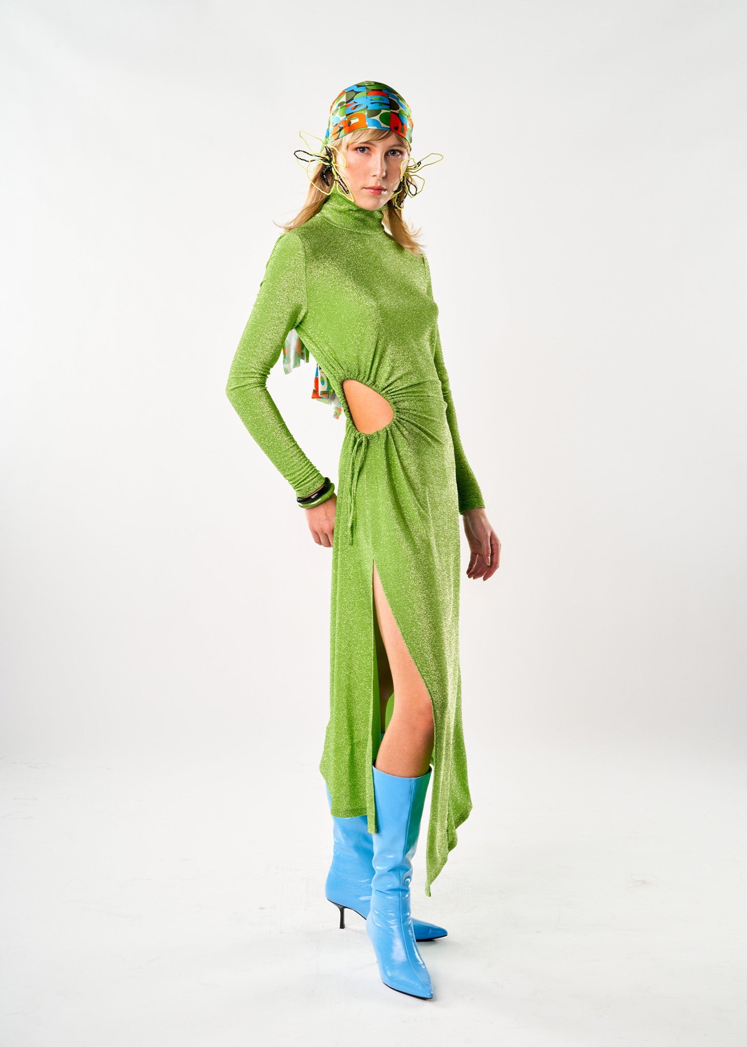 Green Raja Dress