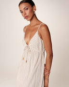 Robe Longue Raja - Ecru