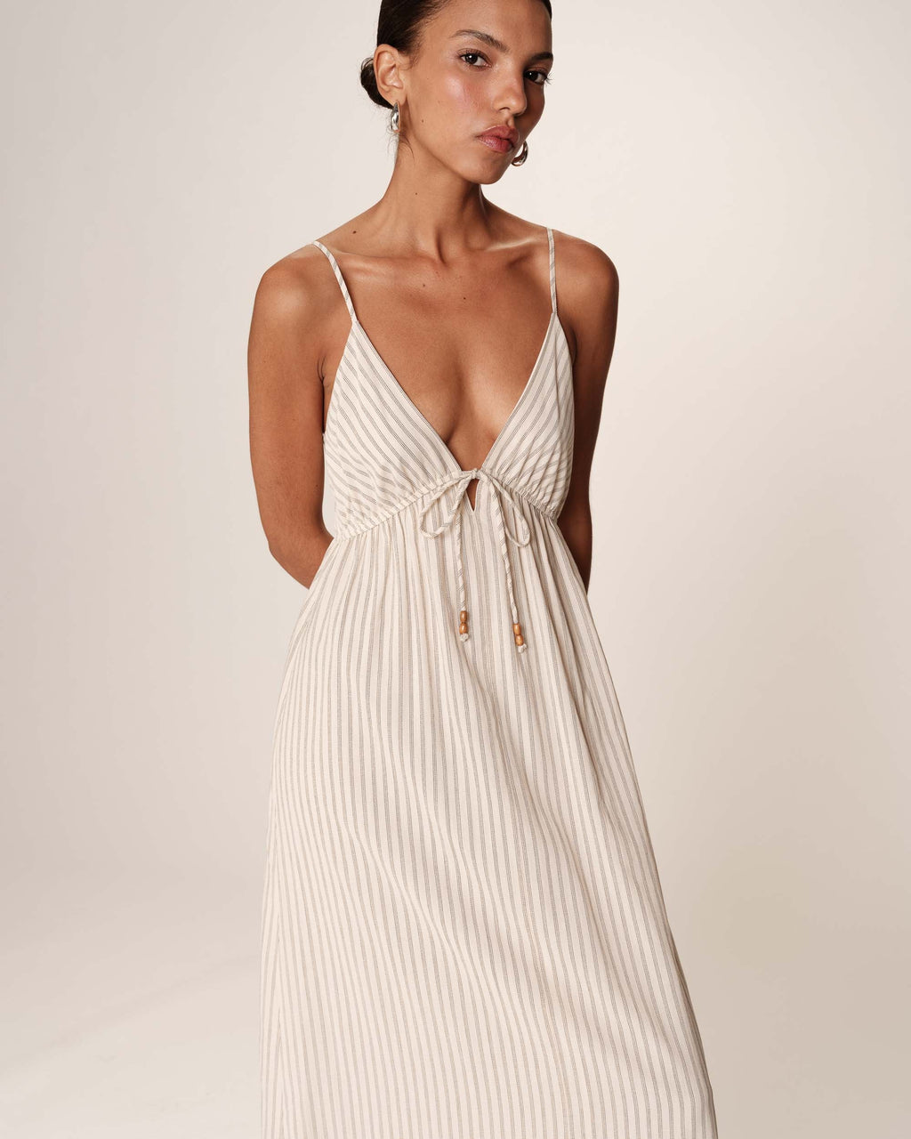 Robe Longue Raja - Ecru