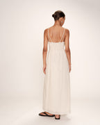 Robe Longue Raja - Ecru